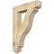 Ekena Millwork Funston Arts & Crafts Rough Sawn Bracket, Douglas Fir, 6"W x 32"D x 44"H BKT06X32X44FST03RDF - alternate 1